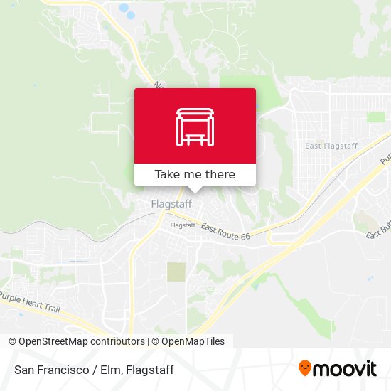 San Francisco / Elm map
