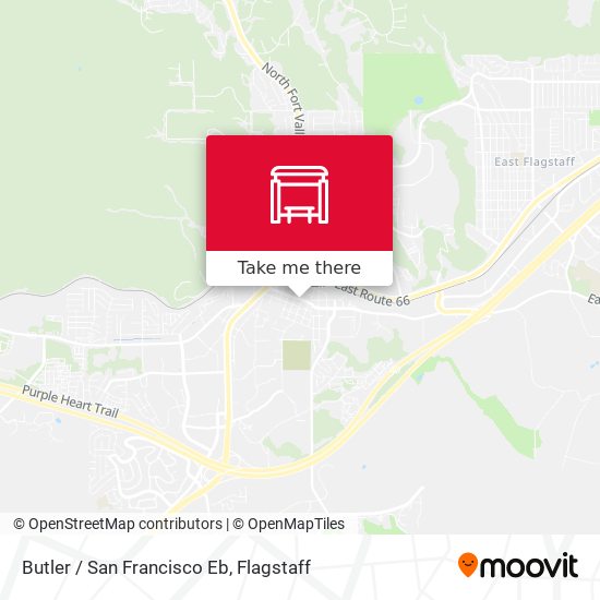 Mapa de Butler / San Francisco Eb