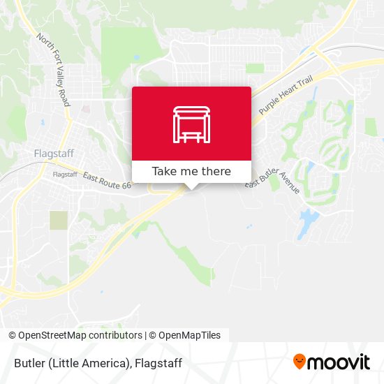 Butler (Little America) map