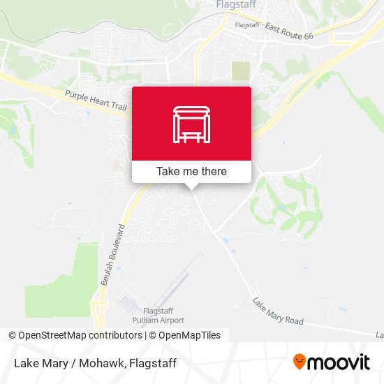 Lake Mary / Mohawk map