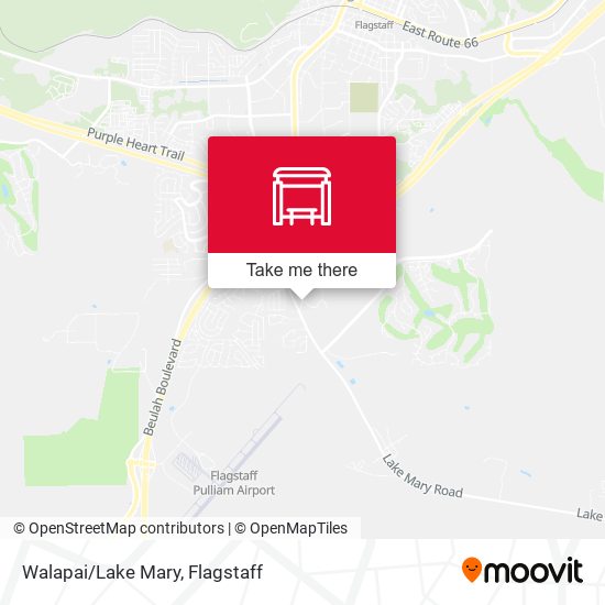 Walapai/Lake Mary map