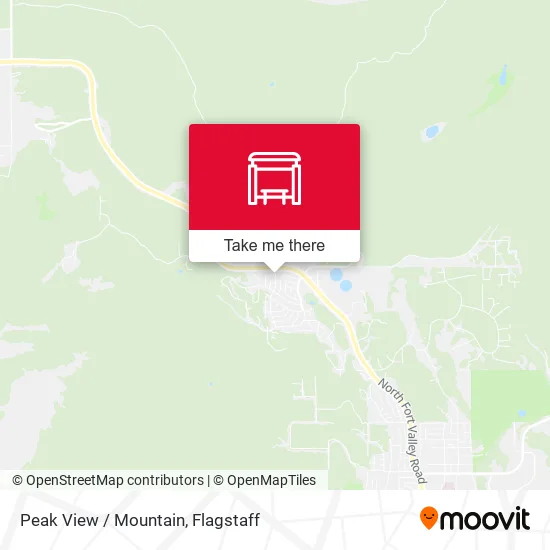 Mapa de Peak View / Mountain