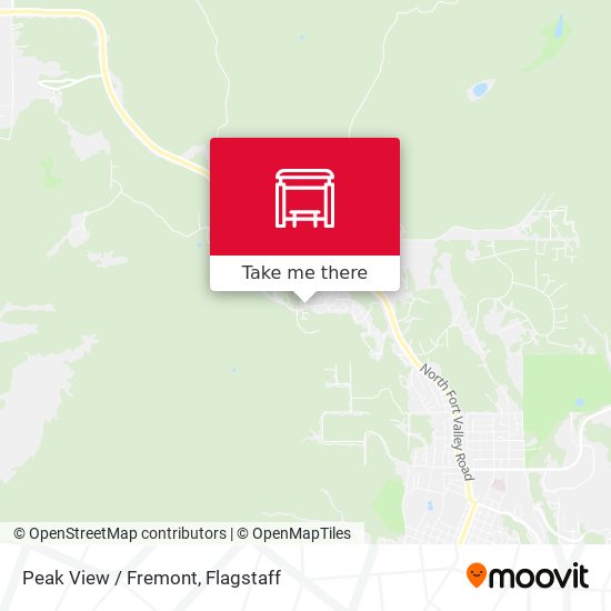 Mapa de Peak View / Fremont