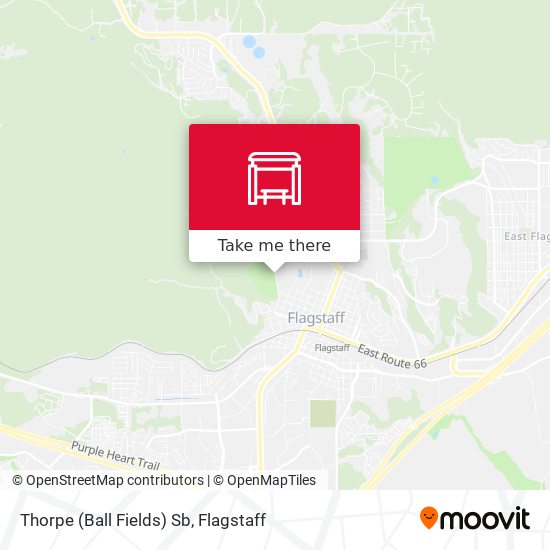 Mapa de Thorpe (Ball Fields) Sb
