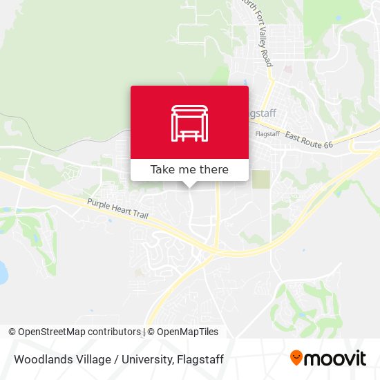 Woodlands Village / University map