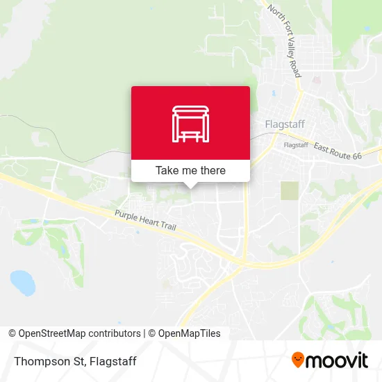 Thompson St map