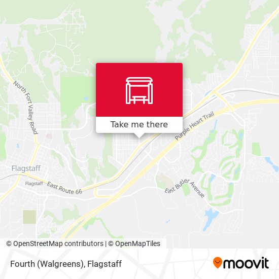 Fourth (Walgreens) map