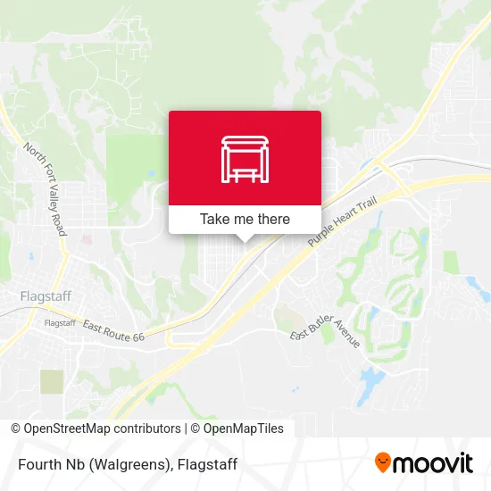 Mapa de Fourth Nb (Walgreens)
