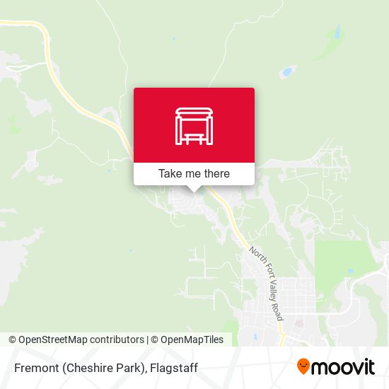 Fremont (Cheshire Park) map
