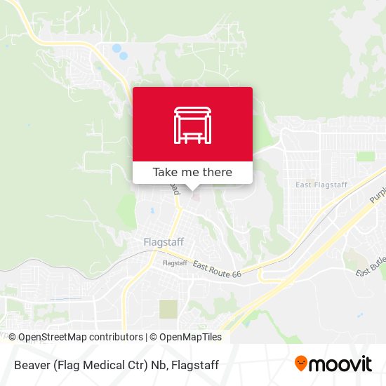 Beaver (Flag Medical Ctr) Nb map