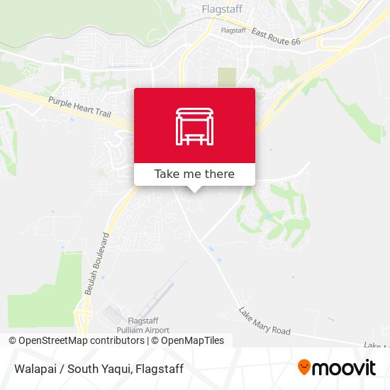 Mapa de Walapai / South Yaqui