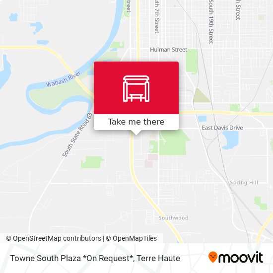 Mapa de Towne South Plaza *On Request*