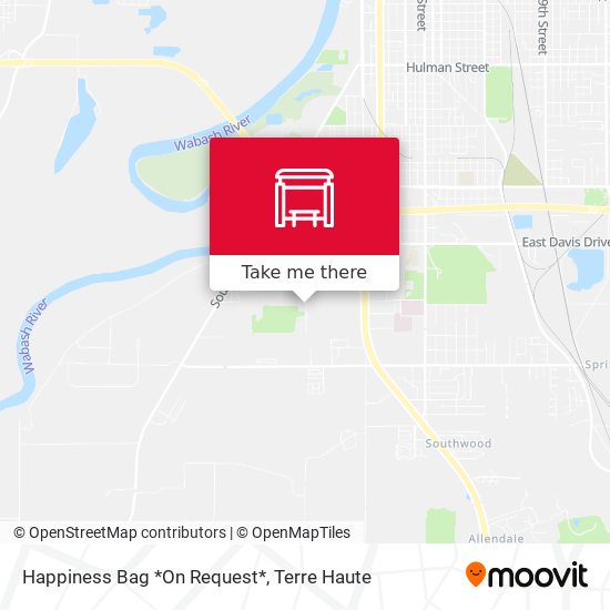 Happiness Bag *On Request* map