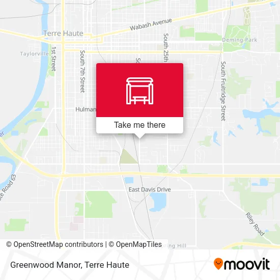 Greenwood Manor map
