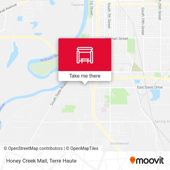 Honey Creek Mall map