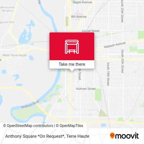 Anthony Square *On Request* map