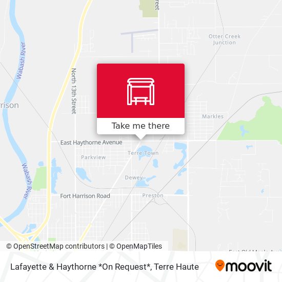 Lafayette & Haythorne *On Request* map