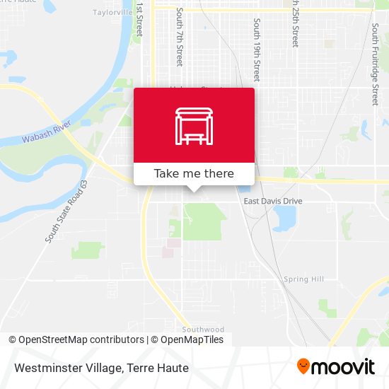 Mapa de Westminster Village