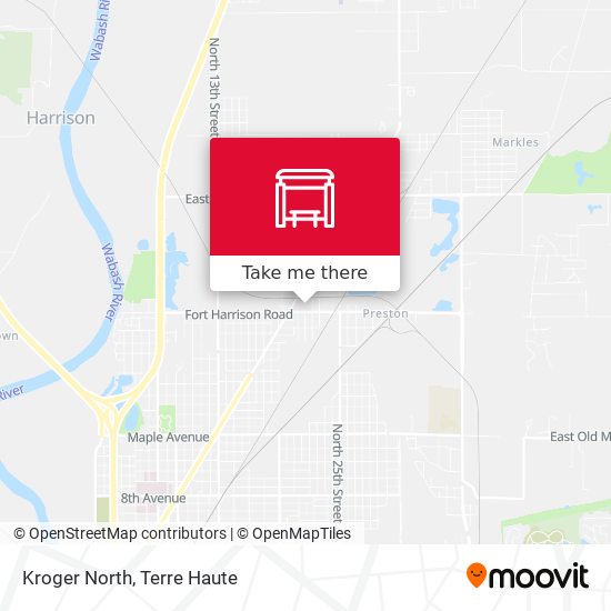 Kroger North map