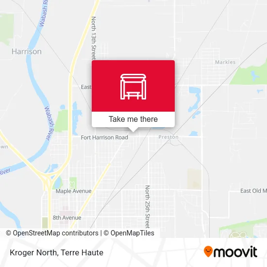 Kroger North map