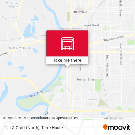 1st & Cruft (North) map