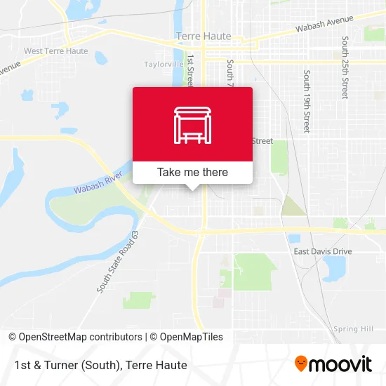 1st & Turner (South) map
