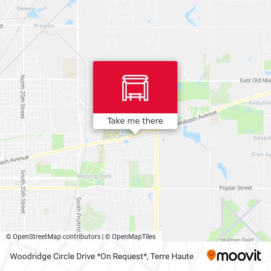 Mapa de Woodridge Circle Drive *On Request*