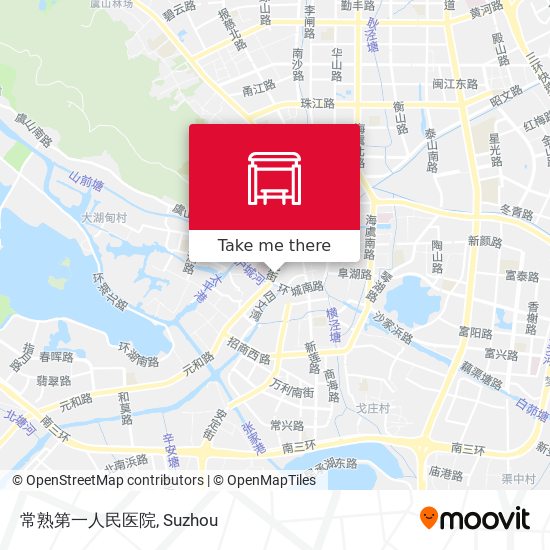 常熟第一人民医院 map