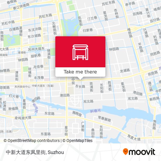 中新大道东凤里街 map