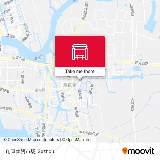 甪直集贸市场 map