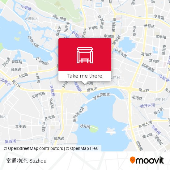 富通物流 map