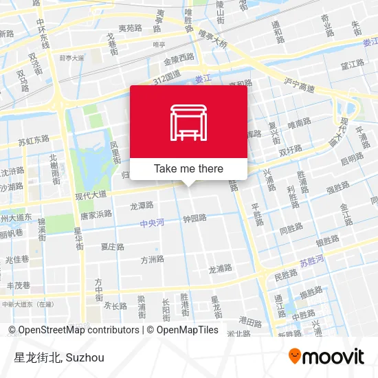 星龙街北 map