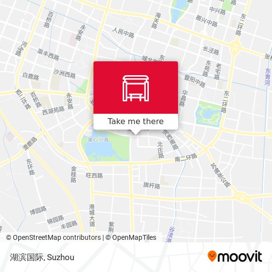 湖滨国际 map