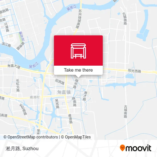 淞月路 map