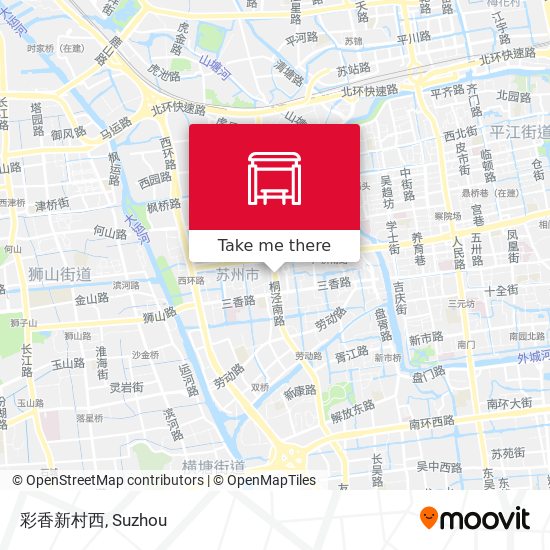 彩香新村西 map