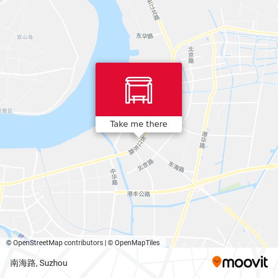 南海路 map