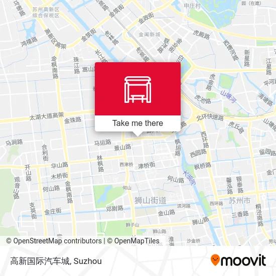 高新国际汽车城 map