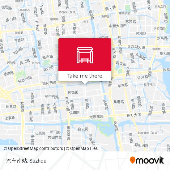 汽车南站 map