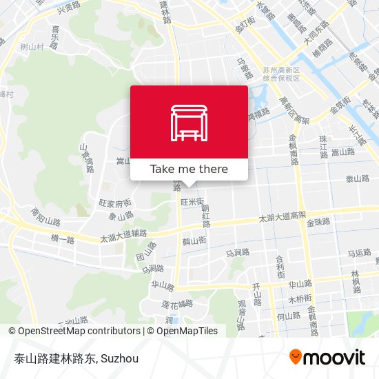 泰山路建林路东 map