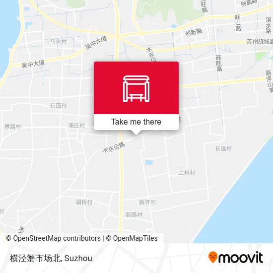 横泾蟹市场北 map