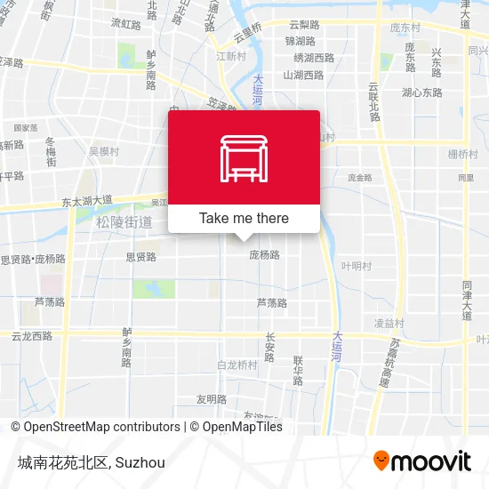 城南花苑北区 map