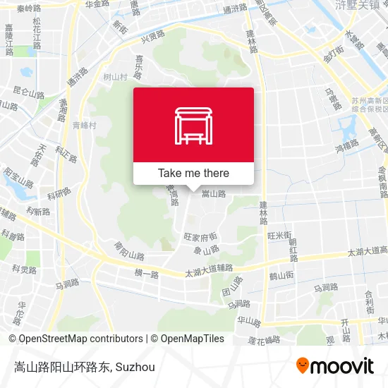 嵩山路阳山环路东 map