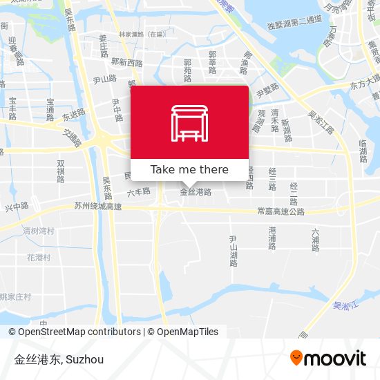 金丝港东 map