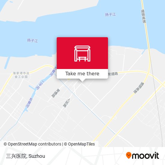 三兴医院 map