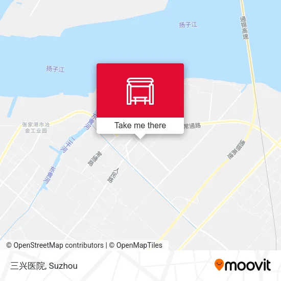 三兴医院 map