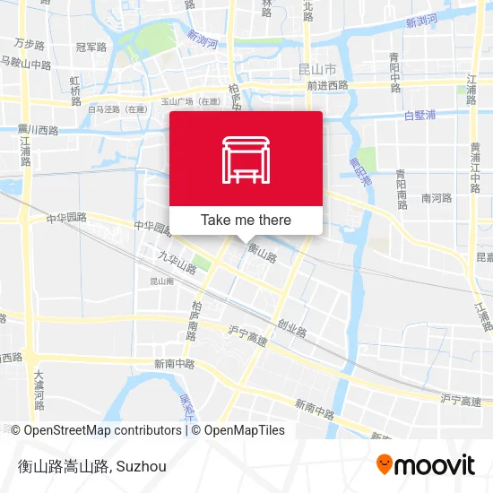 衡山路嵩山路 map
