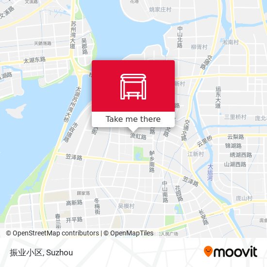振业小区 map