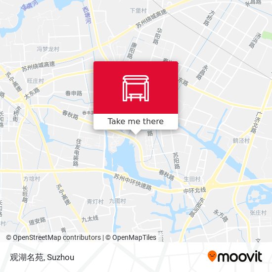 观湖名苑 map