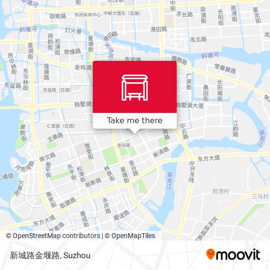 新城路金堰路 map