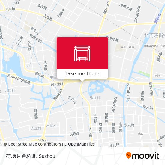 荷塘月色桥北 map